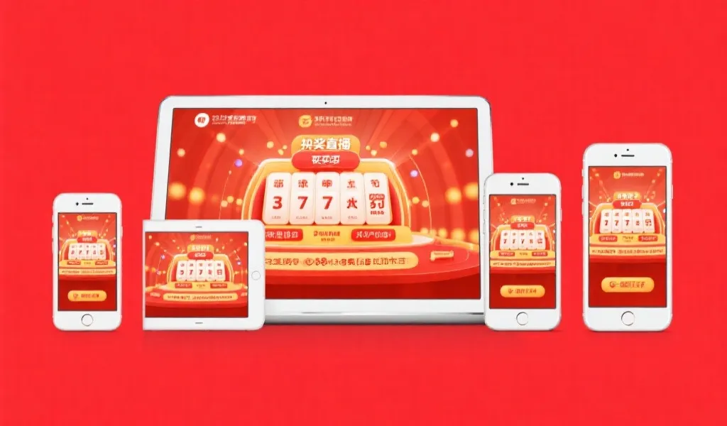 多端适配的开奖直播信息界面设计